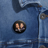 Two Lees In A Pod - Custom Pin Buttons