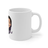 Two Lees In A Pod 11oz White Mug