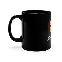 Two Lees In A Pod 11oz Black Mug