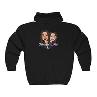 Two Lees In A Pod - " Enjoy Your Life" Full Zip Hooded Sweatshirt
