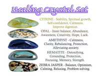 Healing Crystals Set