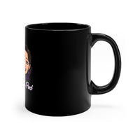 Two Lees In A Pod 11oz Black Mug