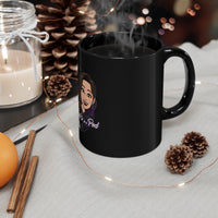 Two Lees In A Pod 11oz Black Mug